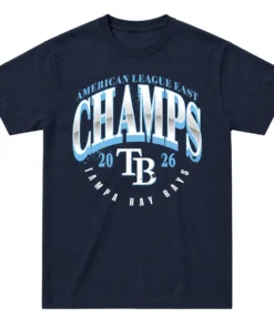 Tampa Bay Rays Champions T-Shirt 2026 – Elite AL East Division MLB