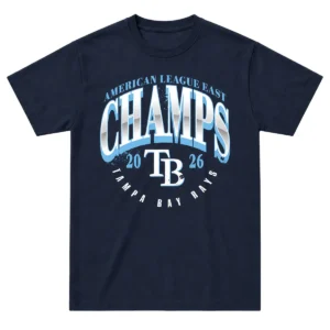 Tampa Bay Rays Champions T-Shirt 2026 – Elite AL East Division MLB