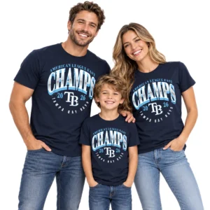 Tampa Bay Rays Champions T-Shirt Custom Player 2026 – Elite AL East Division MLB