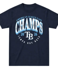 Tampa Bay Rays Champions T-Shirt Custom Player 2026 – Elite AL East Division MLB