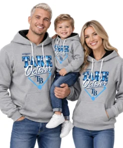 Tampa Bay Rays Take October Hoodie Custom 2026 – Epic Division Series Champions Distressed Locker Room MLB