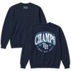 TB Rays 2026 AL East Division Champions Sweatshirt – Bold MLB baseball