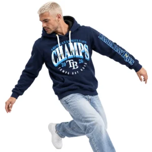 TB Rays Champions Hoodie 2026 Custom – Bold AL East MLB