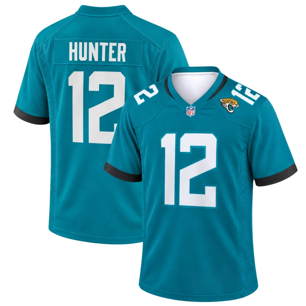Travis Hunter Jacksonville Jaguars Teal Jersey – Bold Team Pride