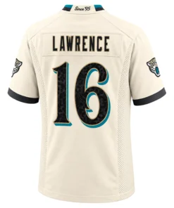 Trevor Lawrence Jacksonville Jaguar Natural Jersey – 2026 Rivalries Style