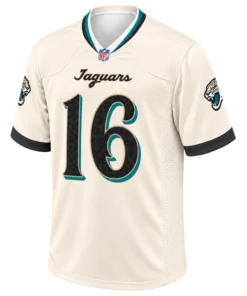Trevor Lawrence Jacksonville Jaguar Natural Jersey – 2026 Rivalries Style