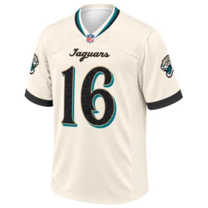 Trevor Lawrence Jacksonville Jaguar Natural Jersey – 2026 Rivalries Style