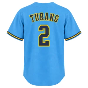 Turang Milwaukee Brewers Blue Jersey Kids 2026 Dynamic Style