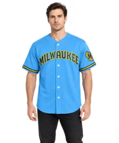 Turang Milwaukee Brewers Blue Jersey Kids 2026 Dynamic Style
