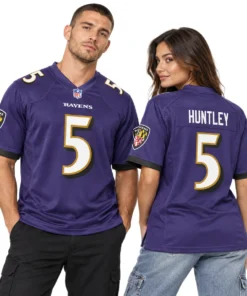 Tyler Huntley Baltimore Ravens Purple Jersey 2026 Exclusive Fan Gear