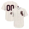 Vintage White Sox Jersey Remarkable Custom Cream Pinstripe