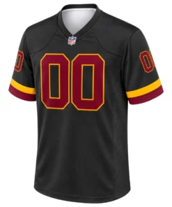 Washington Commanders Black Custom Jersey – 2026 Hail Raiser Alternate