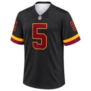 Washington Commanders Jayden Daniels Black Jersey – Vibrant NFL Style
