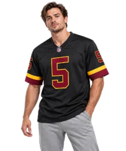 Washington Commanders Jayden Daniels Black Jersey – Vibrant NFL Style