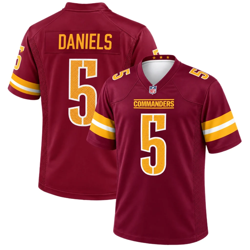 Washington Commanders Jayden Daniels Jersey – 2026 Elite Edition
