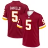 Washington Commanders Jayden Daniels Jersey Burgundy 2026 Elite