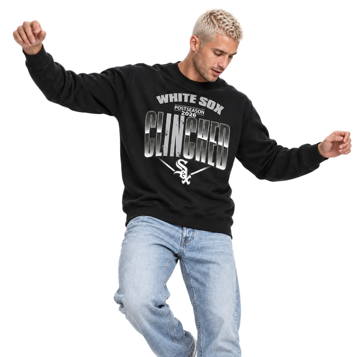 White Sox Postseason 2026 Sweatshirt – Epic Locker Room Clinched