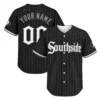 White Sox Southside Baseball Jersey Dynamic Black Custom
