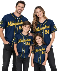 William Contreras Brewers Alternate Jersey Limited Fan Gear S-7XL