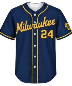 William Contreras Brewers Jersey Youth Bold MLB Championship Series baseball