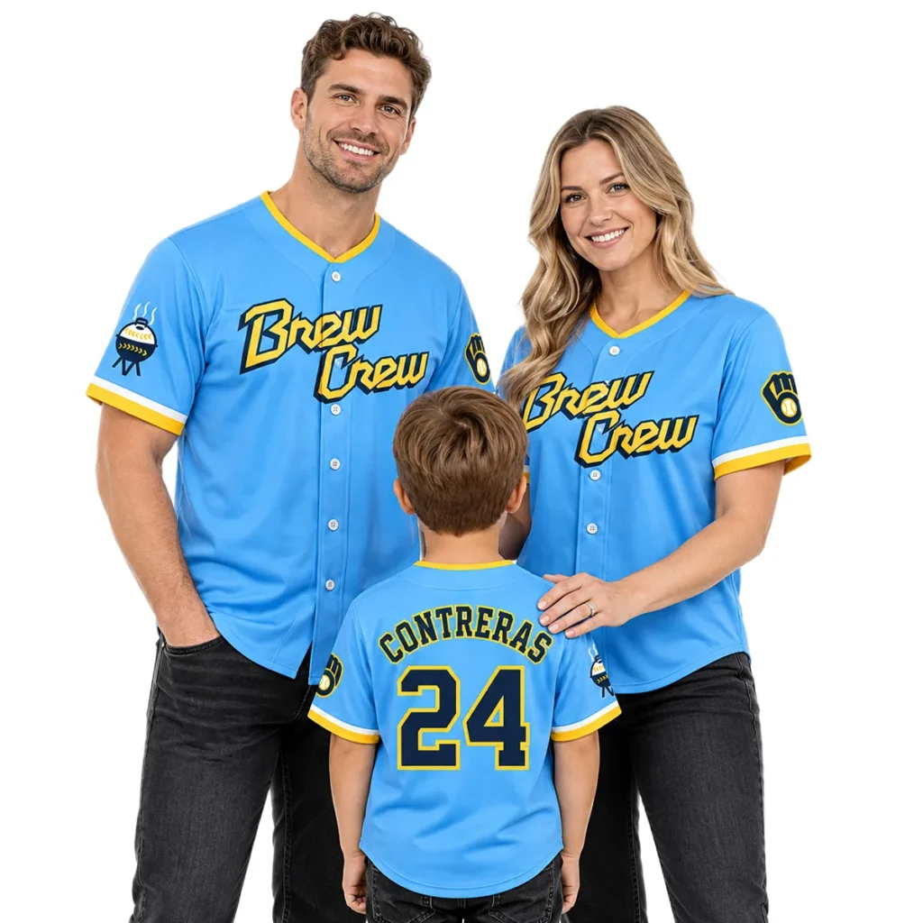 William Contreras Jersey Brew Crew 2026 Bold Brewers Edition