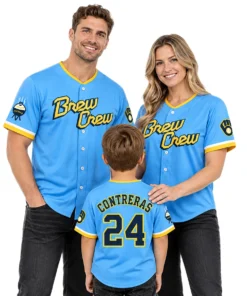 William Contreras Jersey Brew Crew 2026 Bold Brewers Edition Family