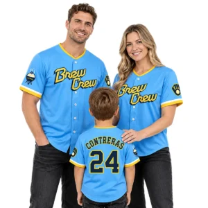 William Contreras Jersey Brew Crew 2026 Bold Brewers Edition Family