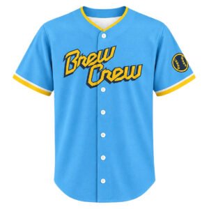 William Contreras Jersey City Connect 2026 Dynamic Brewers Style Front