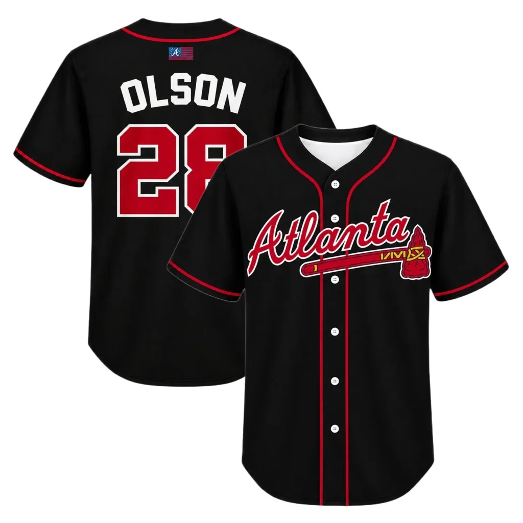 Women's Matt Olson Braves Jersey 2026 Elite MLB Style