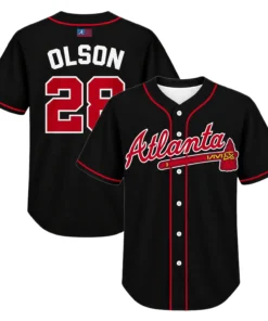 Women's Matt Olson Braves Jersey 2026 Elite MLB Style
