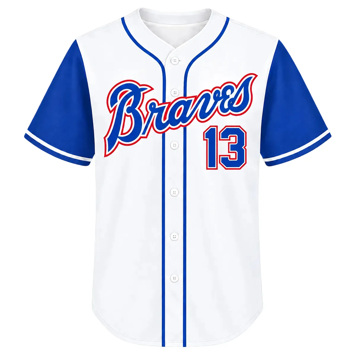 Youth Atlanta Braves Ronald Acuna Jr. Jersey Dynamic MLB baseball