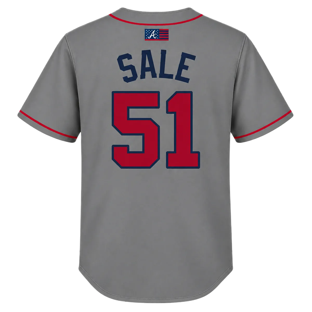 Youth Chris Sale Braves Jersey Elite MLB Baseball