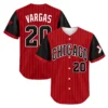 Youth Miguel Vargas White Sox Red Jersey Vibrant City Connect