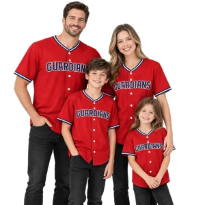 Youth Steven Kwan Guardians Red Jersey Impressive