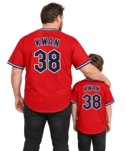 Youth Steven Kwan Guardians Red Jersey Impressive